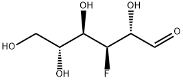 3-DEOXY-3-FLUORO-D-MANNOSE, 87764-46-3, 结构式