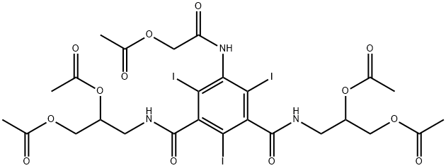 N-DesMethyl IoMeprol Pentaacetate,87785-51-1,结构式