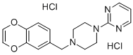 피페라진,1-(1,4-벤조디옥신-6-일메틸)-4-(2-피리미디닐)-,디히드로클로라이드