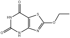 Thiazolo[4,5-d]pyrimidine-5,7(4H,6H)-dione, 2-ethoxy- (9CI) Structure