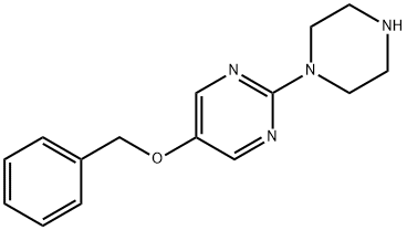 5-Benzyloxy-2-(1-piperazinyl)pyriMidine Struktur