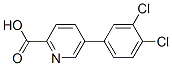 5-(3,4-Dichlorophenyl)-picolinic acid 结构式