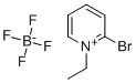 テトラフルオロほう酸2-ブロモ-1-エチルピリジニウム 化学構造式