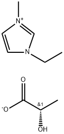 EMIM 乳酸盐, 878132-19-5, 结构式
