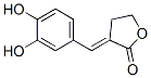 2(3H)-Furanone, 3-[(3,4-dihydroxyphenyl)methylene]dihydro- (9CI) 结构式