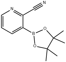 2-CYANO-3-(4,4,5,5-TETRAMETHYL-[1,3,2]DIOXABOROLAN-2-YL)PYRIDINE Structure