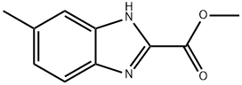 6-Methyl-1H-benzoimidazole-2-carboxylic acid methyl ester,87836-37-1,结构式