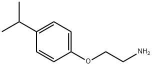 2-(4-ISOPROPYL-PHENOXY)-ETHYLAMINE Structure