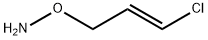 (E)-O-(3-Chloro-2-propenyl)hydroxylamine 化学構造式