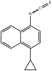 NAPHTHALENE, 1-CYCLOPROPYL-4-ISOTHIOCYANATO-