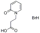 3-(2-氧代吡啶-1(2H)-基)丙酸氢溴酸盐, 878775-97-4, 结构式