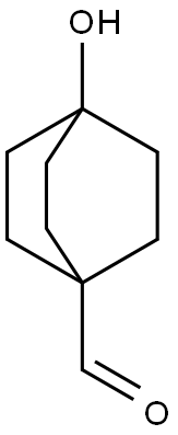 4-HYDROXY-BICYCLO[2.2.2]OCTANE-1-CARBOXALDEHYDE Struktur