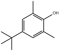 2,6-ジメチル-4-tert-ブチルフェノール 化学構造式