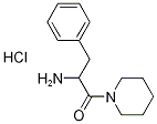 2-Amino-3-phenyl-1-(1-piperidinyl)-1-propanonehydrochloride Structure