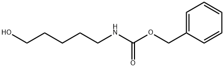 N-(5-ヒドロキシペンチル)カルバミド酸ベンジル 化学構造式
