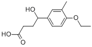 4-(4-ETHOXY-3-METHYL-PHENYL)-4-HYDROXY-BUTYRIC ACID Struktur