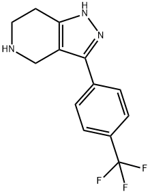 3-[4-(Trifluoromethyl)phenyl]-4,5,6,7-tetrahydro-1H-pyrazolo[4,3-c]pyridine