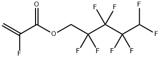 1H,1H,5H-OCTAFLUOROPENTYL 2-FLUOROACRYLATE,87910-92-7,结构式