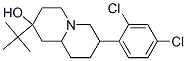 2-tert-butyl-7-(2,4-dichlorophenyl)octahydro-2H-quinolizin-2-ol Structure