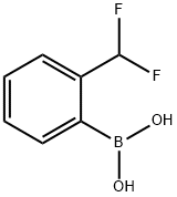 2-Difluoromethyl-phenylboronic acid 化学構造式