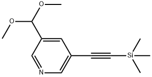 3-DIMETHOXYMETHYL-5-TRIMETHYLSILANYLETHYNYL-PYRIDINE