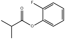 Propanoic acid, 2-Methyl-, 2-fluorophenyl ester,879339-58-9,结构式
