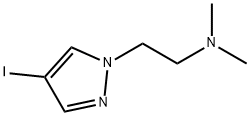 2-(4-Iodo-1H-pyrazol-1-yl)-N,N-diMethylethanaMine Structure