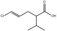 4-Pentenoic acid, 5-chloro-2-(1-methylethyl)-, (4E)-|