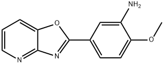 879590-14-4 (2-メトキシ-5-[1,3]オキサゾロ[4,5-B]ピリジン-2-イルフェニル)アミン