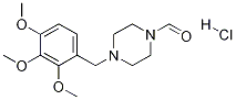 4-(2,3,4-三甲氧基苄基)-1-哌嗪甲醛盐酸盐,879646-17-0,结构式