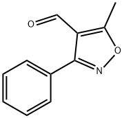 5-甲基-3-苯基-4-异噁唑甲醛,87967-95-1,结构式