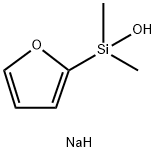DIMETHYL-2-FURYLSILANOL SODIUM SALT Struktur