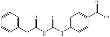 4-[[[(PHENYLACETYL)AMINO]THIOXOMETHYL]AMINO]-BENZOIC ACID|