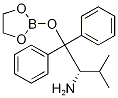 (S)-1-(1,3,2-Dioxaborolan-2-yloxy)-3-Methyl-1,1-diphenylbutan-2-aMine Struktur