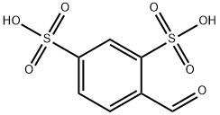 4-甲酰-1,3-苯二磺酸 结构式