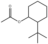 乙酸邻叔丁基环己酯, 88-41-5, 结构式