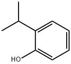 2-イソプロピルフェノール 化学構造式