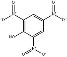 ピクリン酸 化学構造式