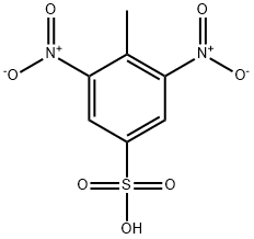 2,6-二硝基甲苯-4-磺酸,88-90-4,结构式