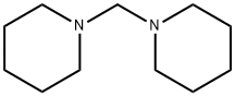 1,1'-メチレンジピペリジン 化学構造式