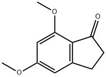 5,7-DIMETHOXY-INDAN-1-ONE Struktur