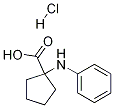 Cyclopentanecarboxylic acid, 1-(phenylaMino)-, hydrochloride|