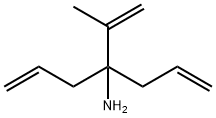 1,6-Heptadien-4-amine,  4-(1-methylethenyl)-|