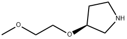 (S)-3-(2-甲氧基乙氧基)吡咯烷 结构式