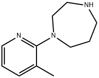 1-(3-METHYL-PYRIDIN-2-YL)-[1,4]DIAZEPANE Struktur