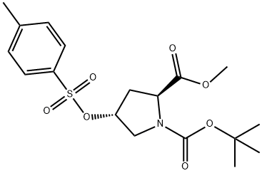 N-(tert-ブトキシカルボニル)-trans-4-(p-トルエンスルホニルオキシ)-L-プロリンメチル price.