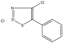 4-氯-5-苯基-1,2,3-二噻唑-1-氯化鎓, 880494-73-5, 结构式