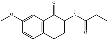 2-PROPANAMIDO-7-METHOXY-3,4-DIHYDRONAPHTHALEN-1-(2H)-ONE