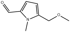 1H-Pyrrole-2-carboxaldehyde, 5-(methoxymethyl)-1-methyl- (9CI) 结构式