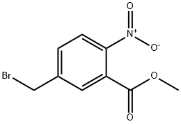 Methyl 5-bromomethyl-2-nitro-benzoate Struktur